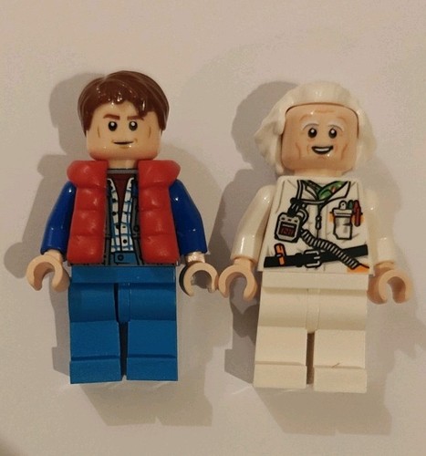 Lego doc and marty mcfly - lego,