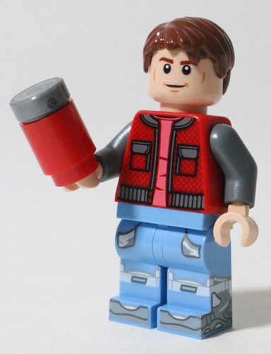 Lego marty mcfly minifigure - mcfly,