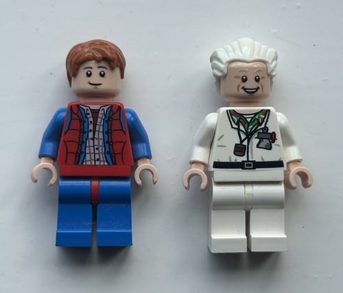 Lego doc brown - lego, marty
