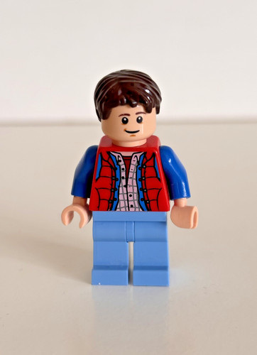 Lego minifigure marty - lego, mcfly