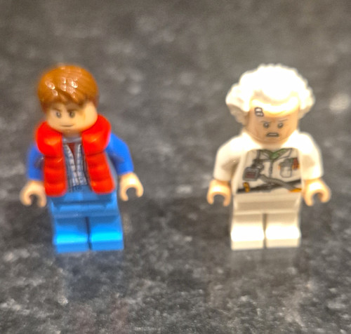Lego back the future marty - the,